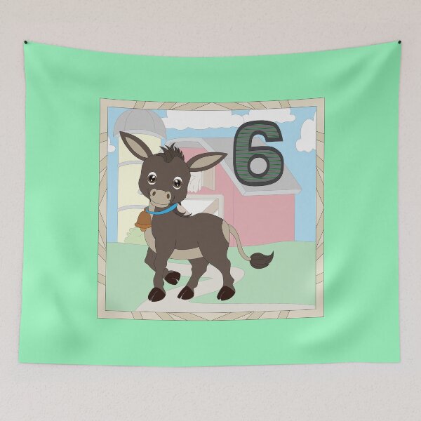 Item preview, Donkey on a farm designed and sold by OrangeEden.