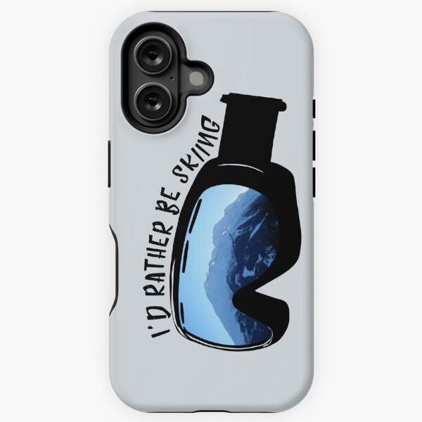 Item preview, I'd Rather Be Skiing - Goggles designed and sold by Johnston Creative.