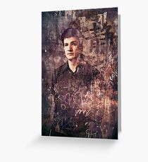 Captain Malcolm Reynolds Greeting Card