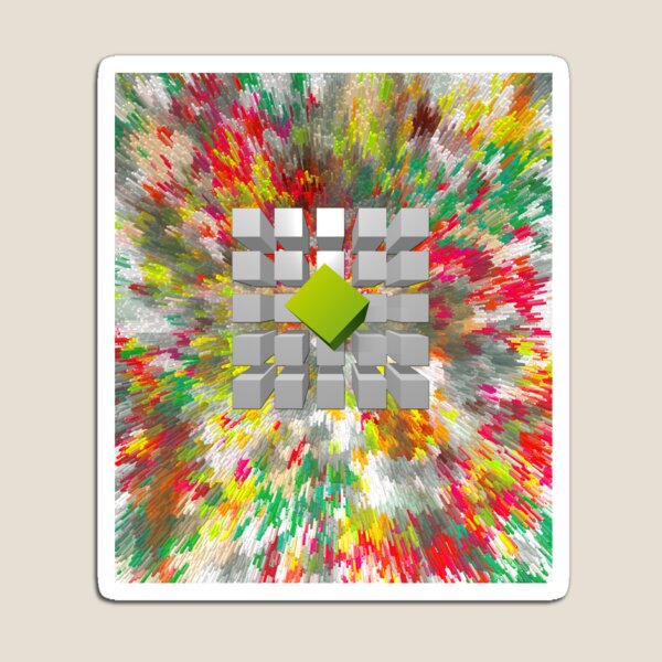 Cubism Magnet