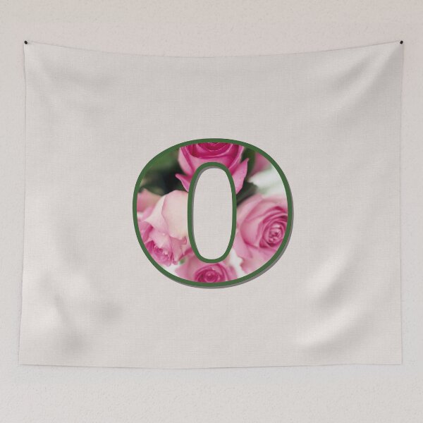 Item preview, Letter O Rose Monogram designed and sold by Paintings by gretzky.
