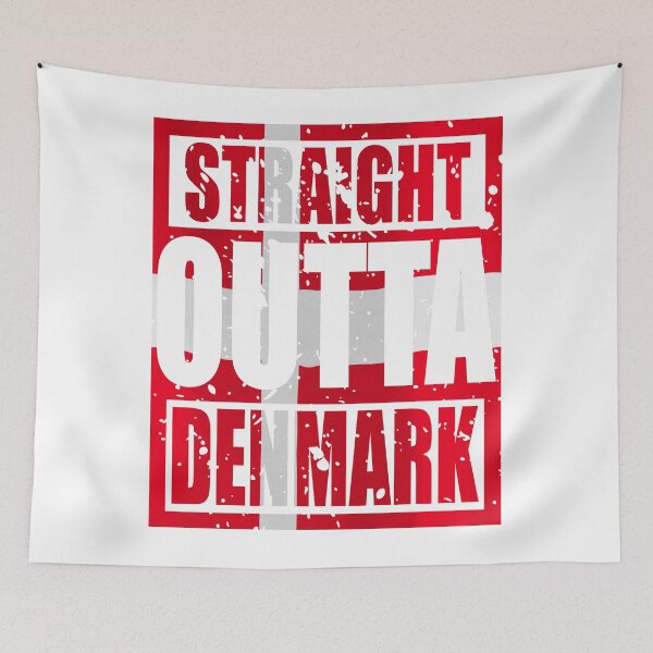 Item preview, Straight Outta Denmark TShirt designed and sold by Oles Bielienkyi.