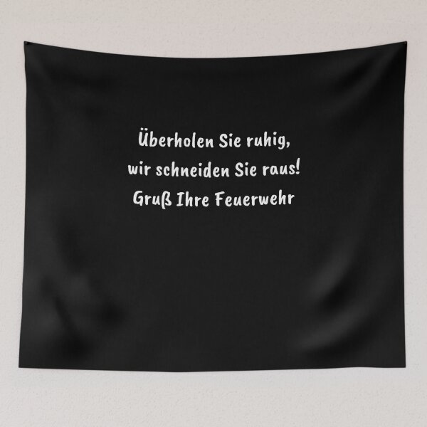Item preview, Overtake greeting fire department designed and sold by mederDESIGNS.