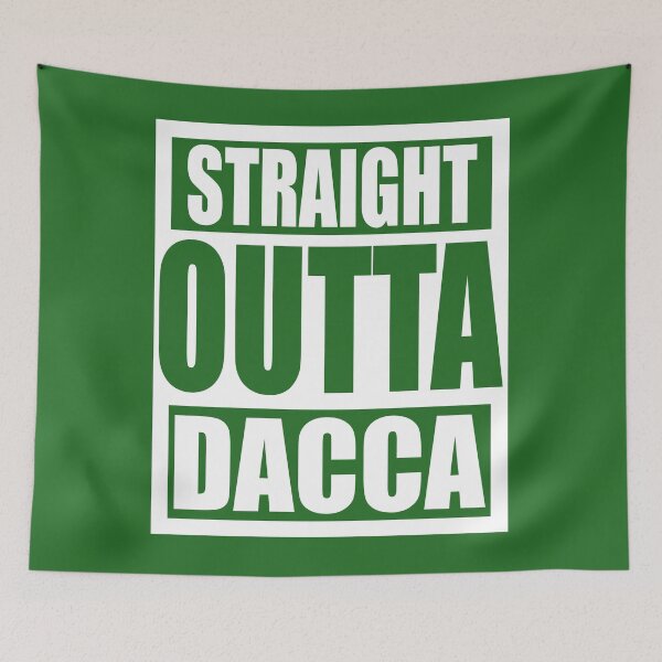 Item preview, Straight Outta Dacca TShirt designed and sold by Oles Bielienkyi.