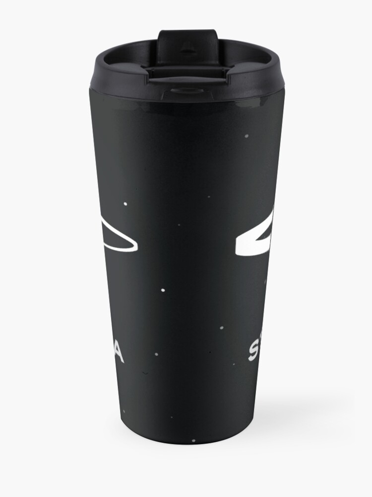 Alternate view of Stellar Firma Podcast Logo Travel Mug