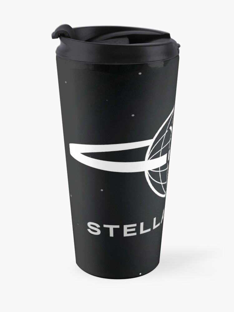 Alternate view of Stellar Firma Podcast Logo Travel Mug