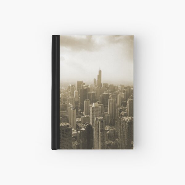 Chicago Skyline Mono Hardcover Journal