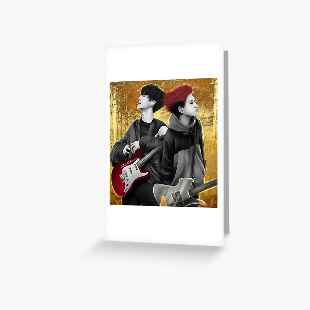 Ever Free Chanyeol X Hide Greeting Card By Panicinparadise Redbubble