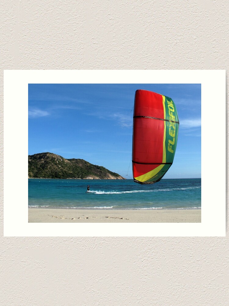 Alternate view of Lynita's Lagoon Art Print