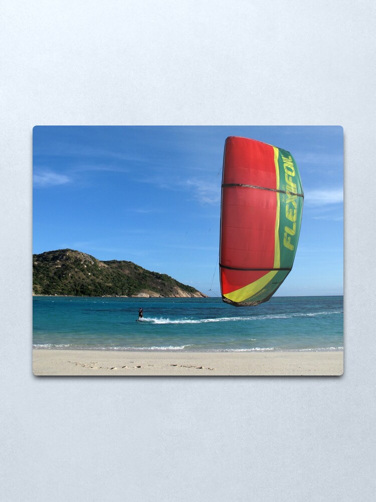 Alternate view of Lynita's Lagoon Metal Print