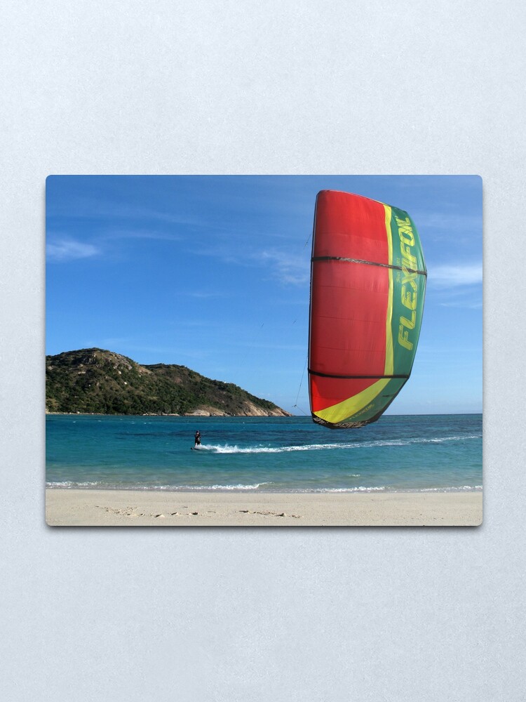 Alternate view of Lynita's Lagoon Metal Print
