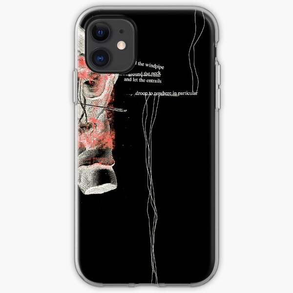 Windpipe - Black iPhone Soft Case