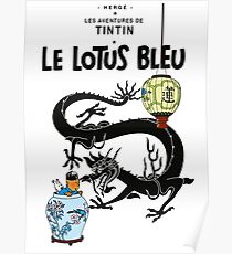 The blue lotus Poster