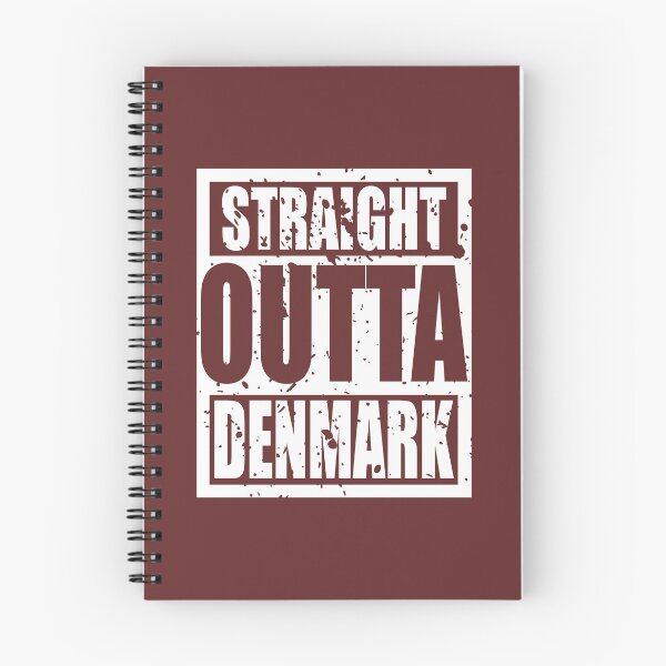 Item preview, Straight Outta Denmark TShirt designed and sold by Oles Bielienkyi.