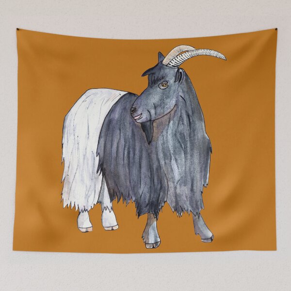 Item preview, Ottilia the blackneck goat  designed and sold by BandeleArt.