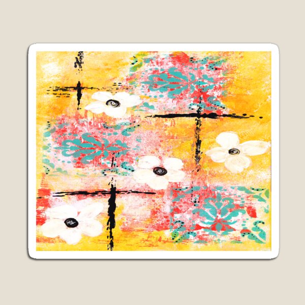 SUNSHINE AND DAISIES Magnet