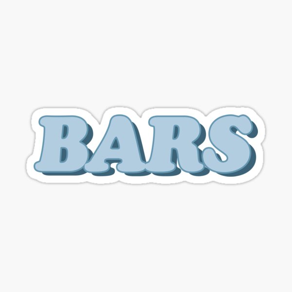 Noel Miller BARS Sticker Sticker