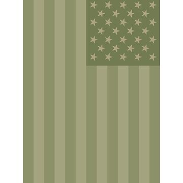 Vorschaubild zum Design Camo Sternenbanner - USA Flagge militärische Camouflage Farben von schildwaechter