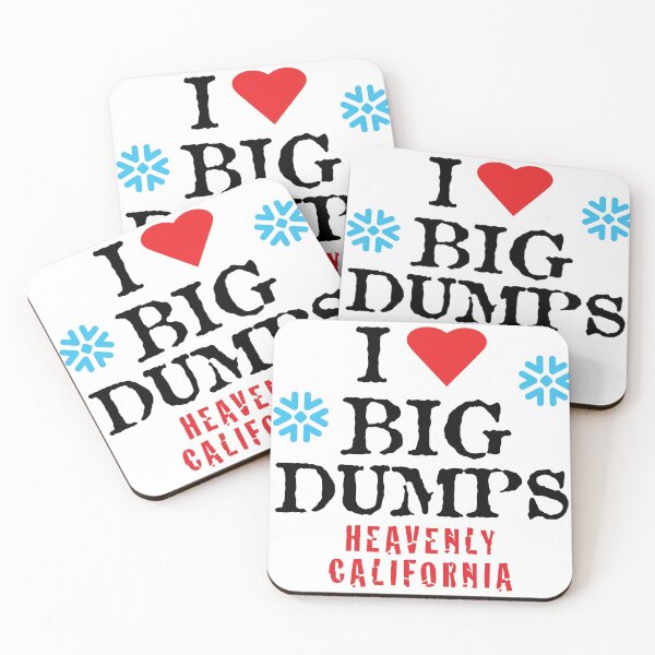 Item preview, Heavenly California Ski Mountain I Love Big Dumps designed and sold by letourneau41.