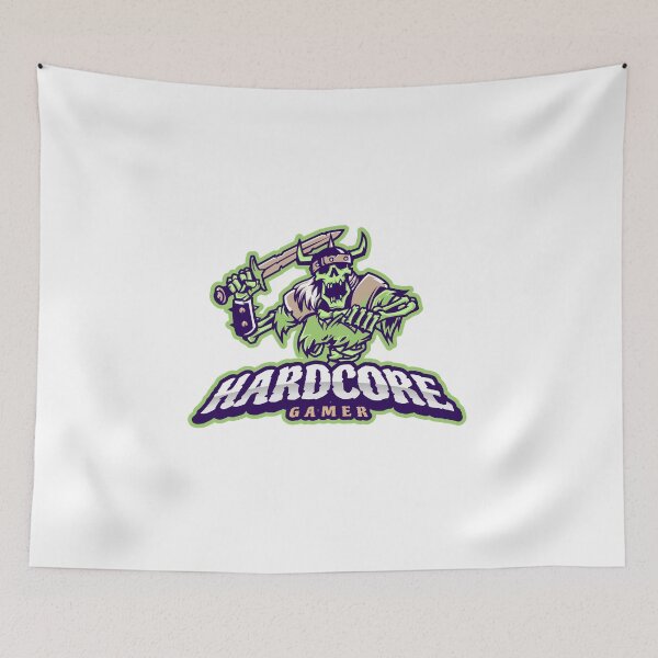 Item preview, Hardcore gamer designed and sold by NixBob.