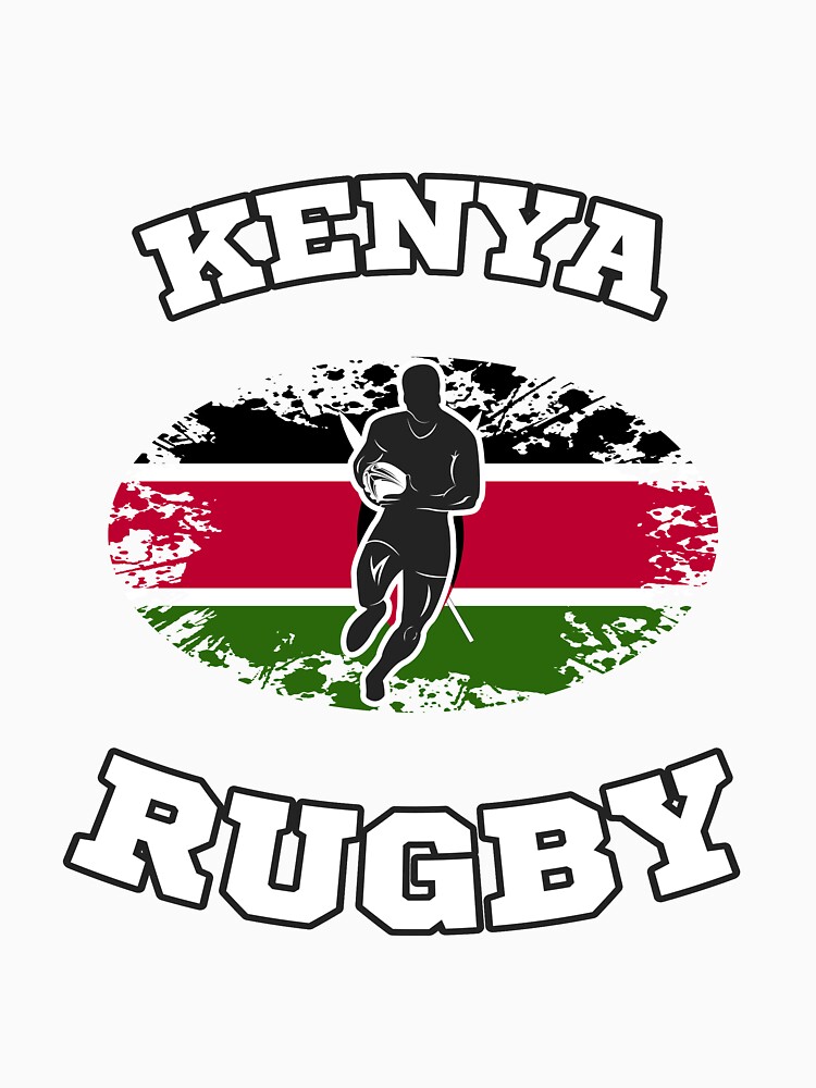 "Kenya Rugby Items" Tshirt by Babacarino Redbubble
