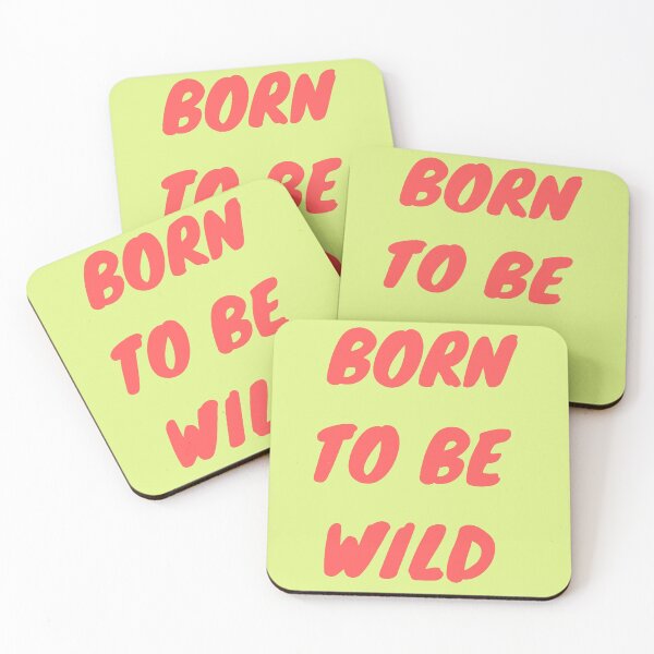 Item preview, born to be wild simple written design designed and sold by Urban Binge.