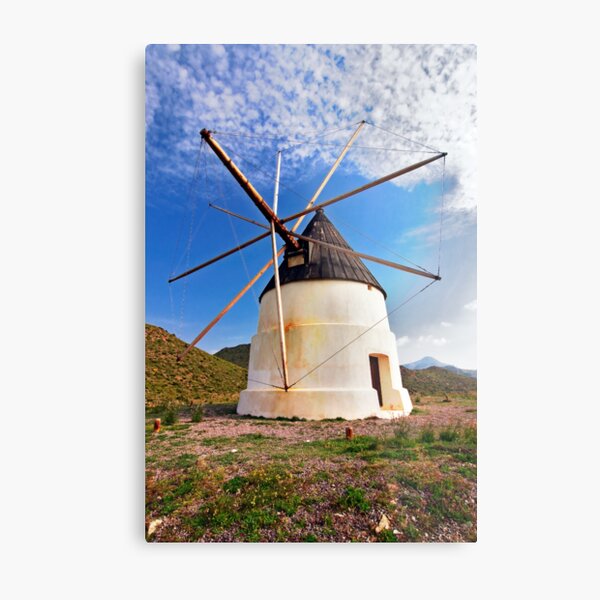 molino de Cabo de Gata Metal Print