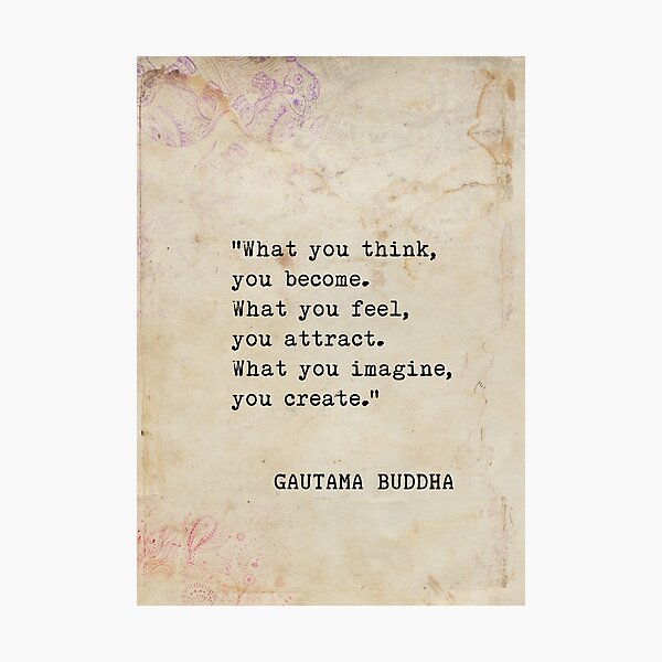 Gautama Buddha Photographic Print