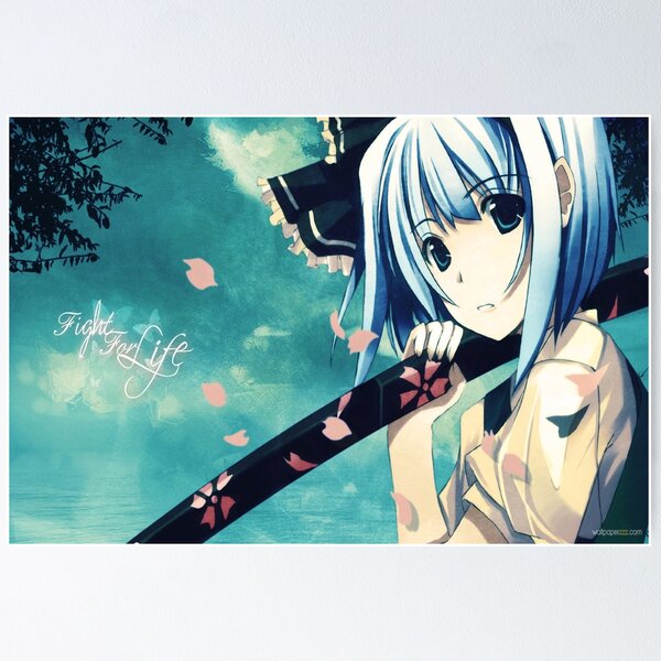 Item preview, anime girl katana (fight 4 life) 2 designed and sold by Xkaido.