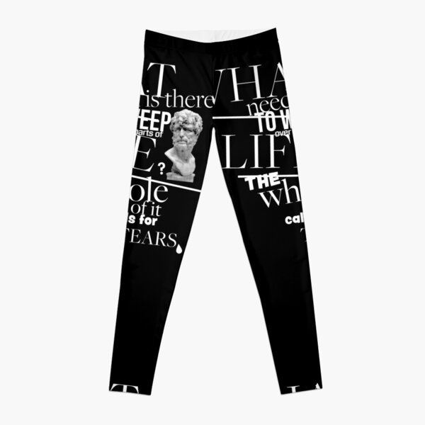 The Whole of it Calls for Tears Leggings