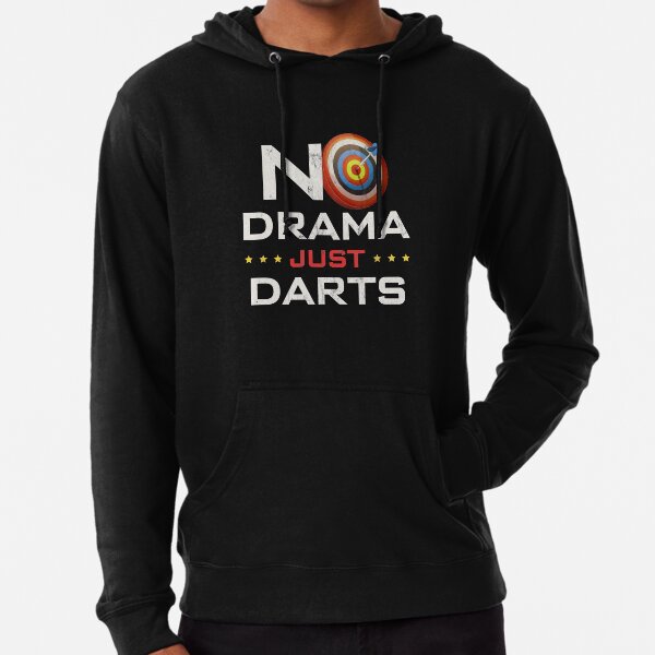 Item preview, Funny Dart Thrower Print - No Drama, Just Darts designed and sold by noirty.