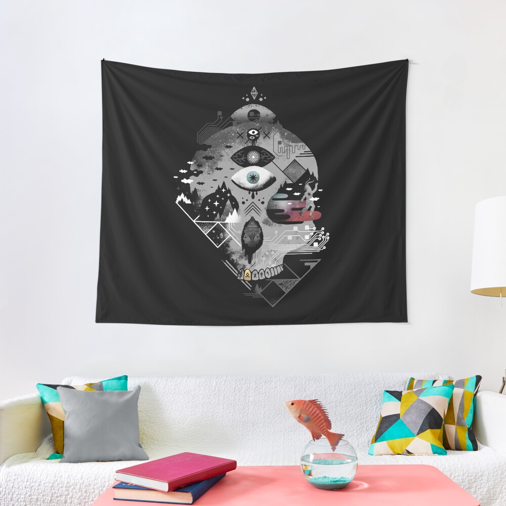 Old Gods, New Demons Tapestry