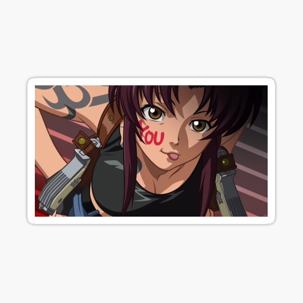 Revy Black Lagoon Sticker