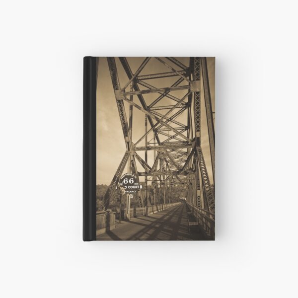 Chain of Rocks Bridge. (Alan Copson ©) Hardcover Journal