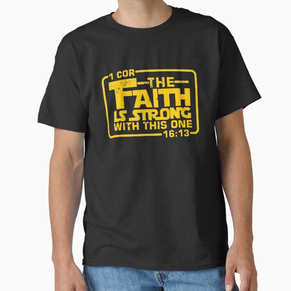 Item preview, The Faith is strong with this one Christian Funny designed and sold by hadleydesigns.