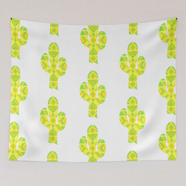 Item preview, SOUTHWEST ABSTRACT DESERT MODERNISM CACTI  designed and sold by HeckaDoodleDo.