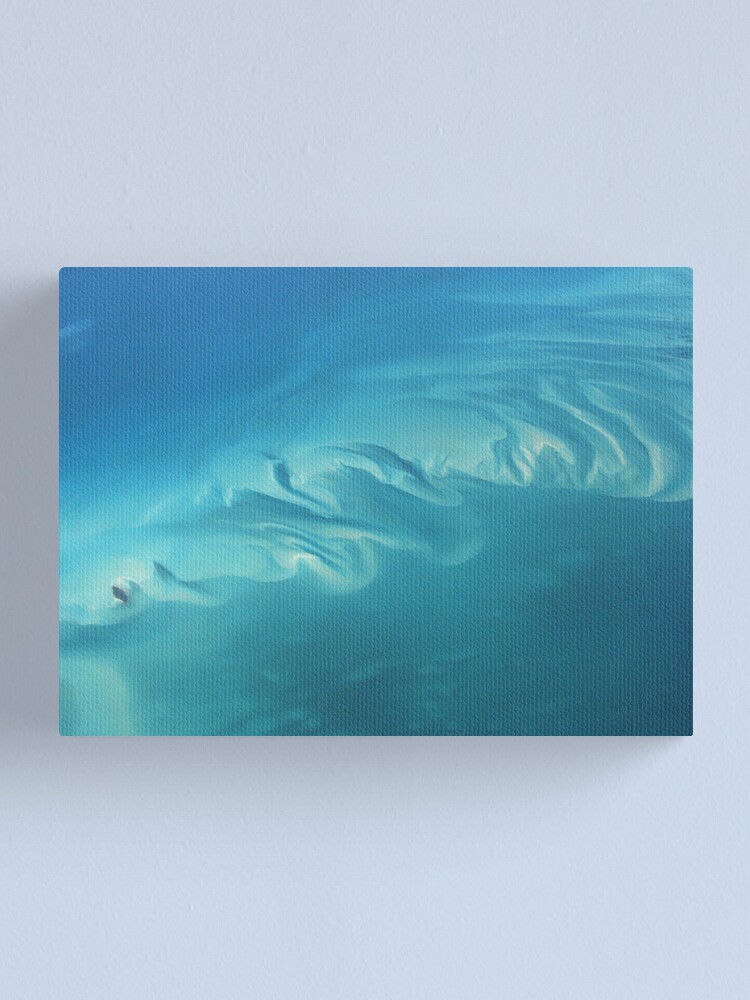 Alternate view of Dreaming in Turquoise Too Canvas Print