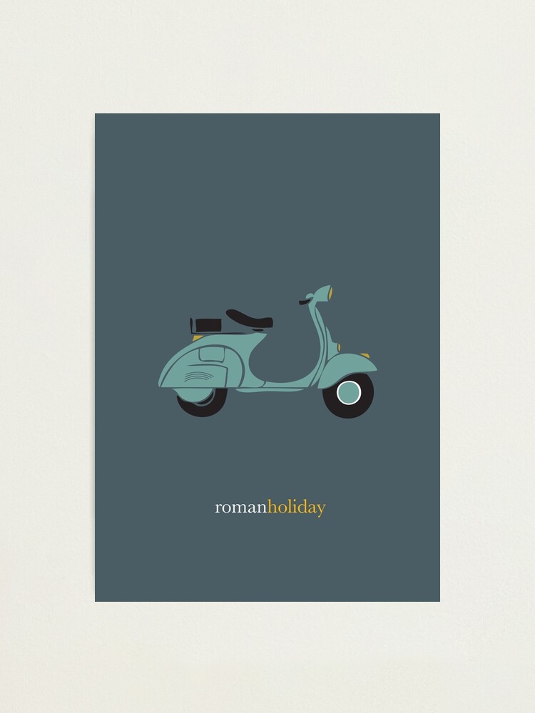 Alternate view of Roman Holiday - Alternative Movie Poster Photographic Print