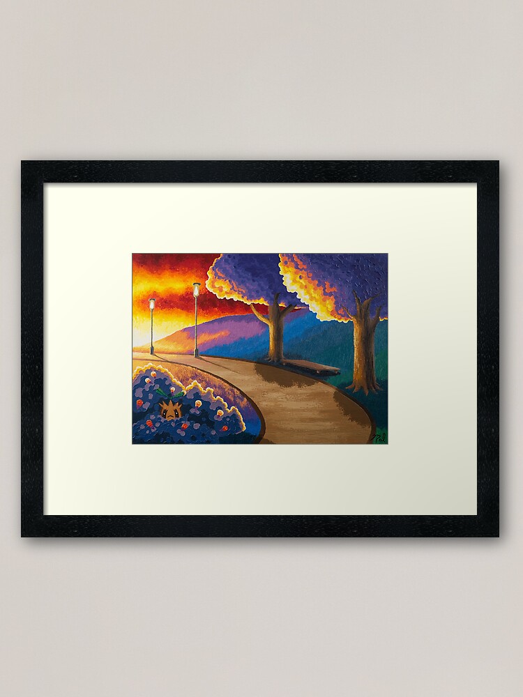 Alternate view of National Park Framed Art Print