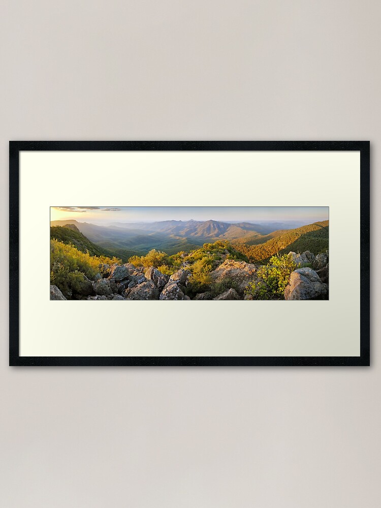 Thumbnail 1 of 7, Framed Art Print, Mount Kaputar Summit, Narrabri, New South Wales, Australia designed and sold by Chockstone.