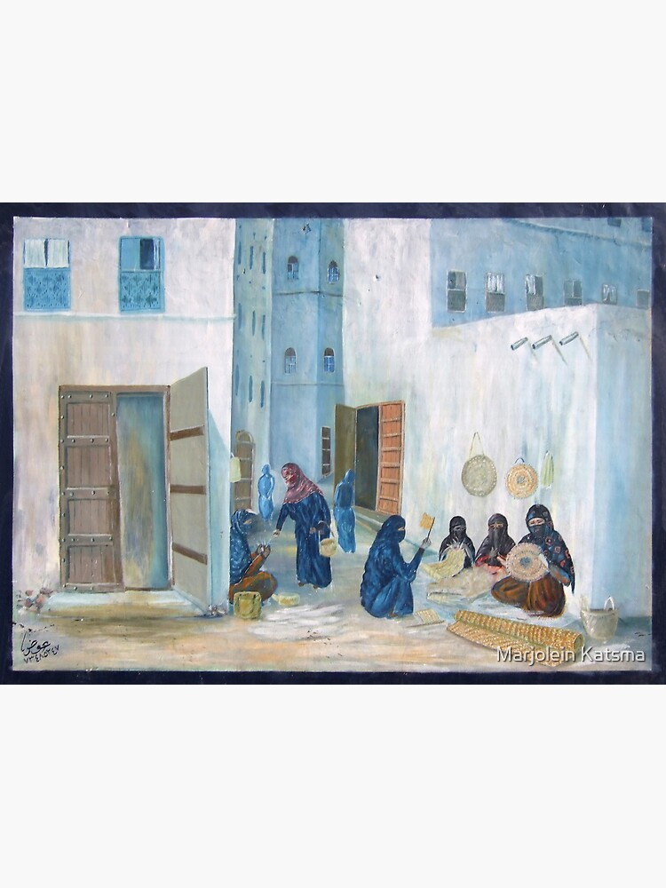 Symbols on the wall (4) - mural in old Al Mukalla by marjoleink