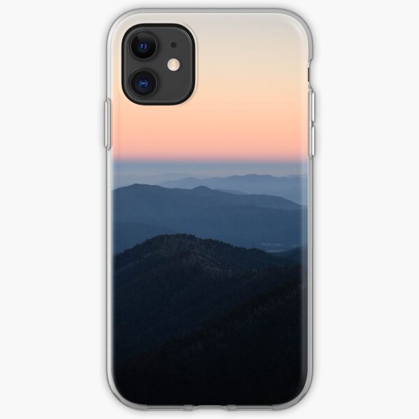 Morning Sky at Mount Hotham iPhone Soft Case