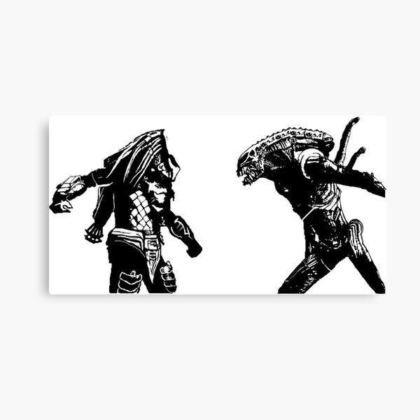 Alien VS Predator Canvas Print
