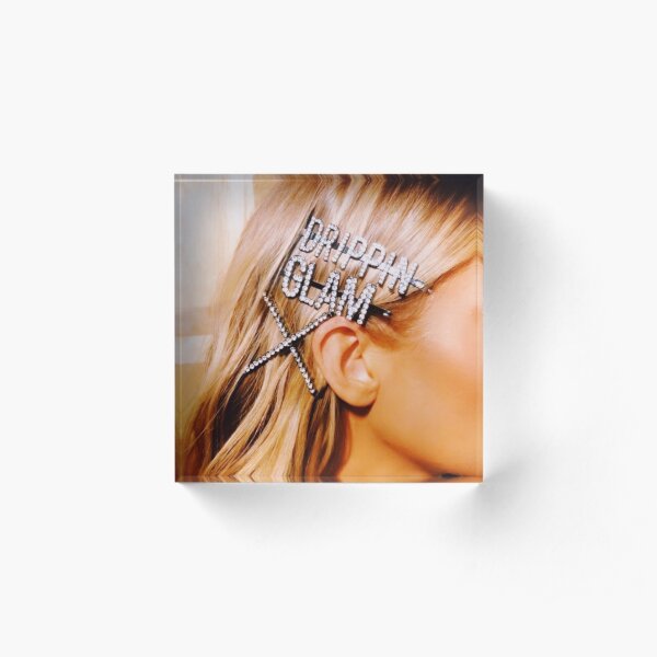 DRIPPIN' GLAM Acrylic Block