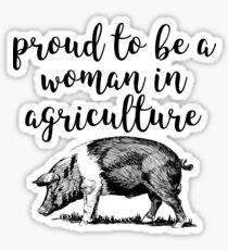 Women in Agriculture Sticker