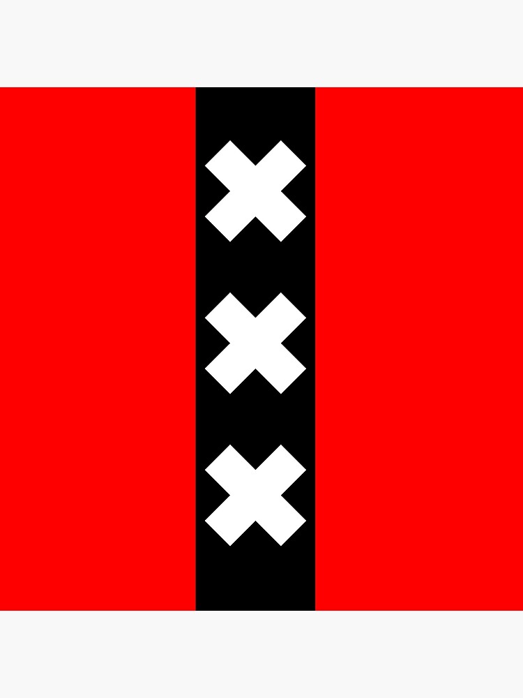 Amsterdam Flag 3 X's by the27thFalkon