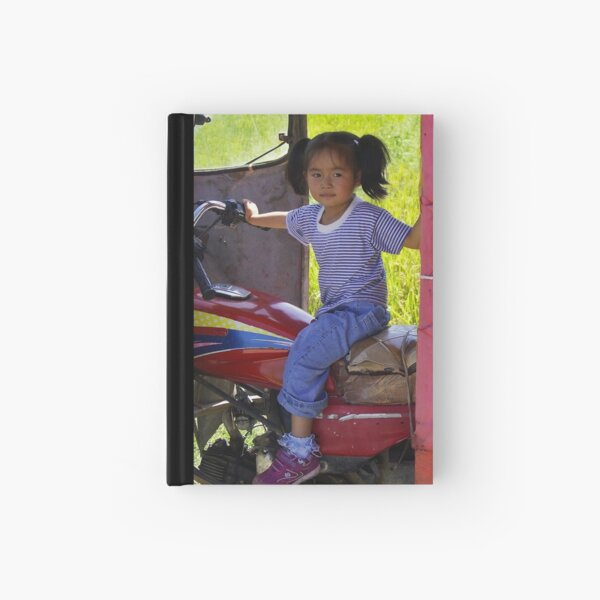 A Cute motorbike girl - China Carnet cartonné