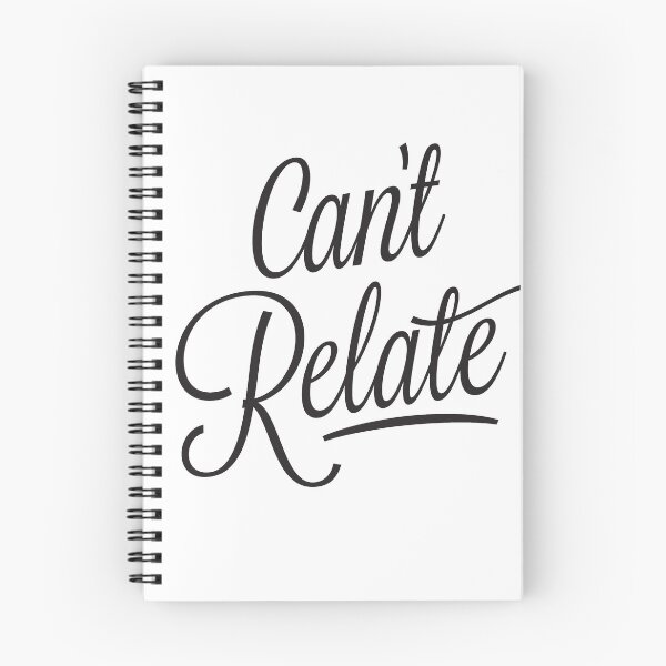 Item preview, Can't Relate - black script type designed and sold by VonBraun.
