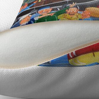 Alternate view of Tuffy and Portwey Throw Pillow