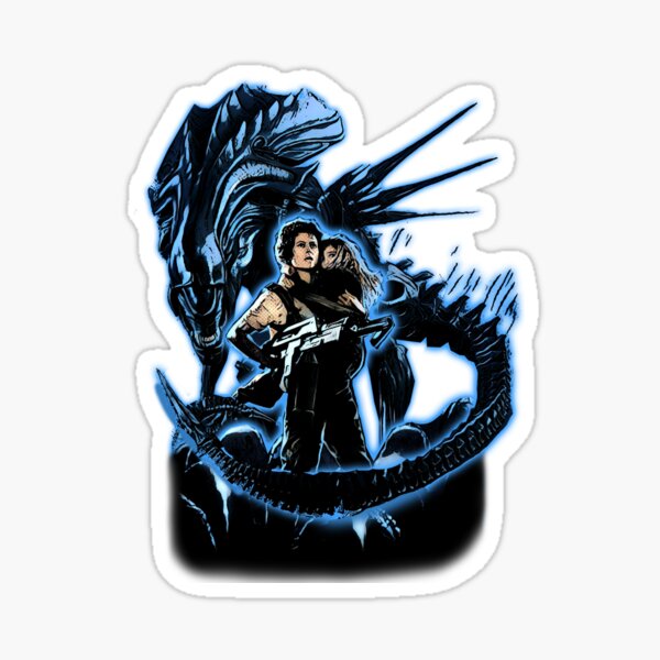 Item preview, Ripley vs Alien Queen designed and sold by American Artist Designs.